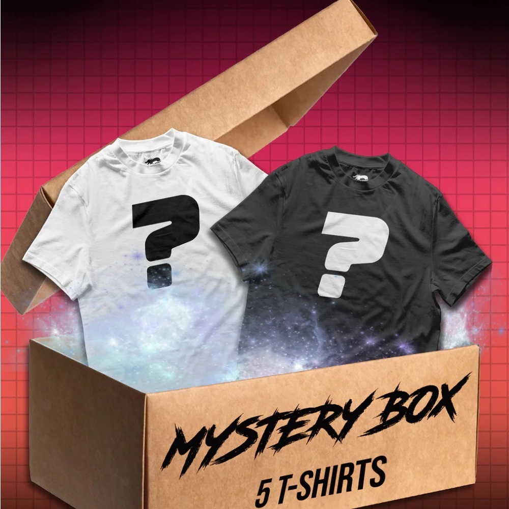 ‼️Mystery Box‼️of 5 T-Shirts NEW for Boys
You choose the child's size